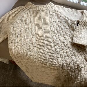 Fishermans wool sweater. Medium for women, Small for men